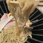 Tokyo Style Noodle ほたて日和 - 麺に絡むﾄﾞｩﾙﾝﾄﾞｩﾙﾝ昆布水