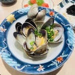 北澤倶楽部 - 浅利の酒蒸し