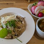 サンタカフェ - ゴルゴンゾーラのパスタ