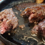 ブロンコビリー - 美味しい俵型のハンバーグ