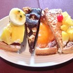 RISTORANTE OZIO - デザートブッフェ 2376円 のケーキ5種盛り合わせ