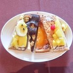 RISTORANTE OZIO - デザートブッフェ 2376円 のケーキ5種盛り合わせ