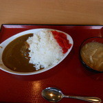 盛岡月が丘食堂 - 朝のカレーセット（３５０円）