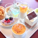 RISTORANTE OZIO - デザートブッフェ 2376円 のグラスデザート10種盛り合わせ