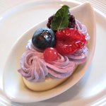 RISTORANTE OZIO - デザートブッフェ 2376円 のシャンティーフロマージュ