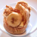 RISTORANTE OZIO - デザートブッフェ 2376円 のシューキャラメルサレ バナーヌ