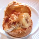 RISTORANTE OZIO - デザートブッフェ 2376円 のシューキャラメルサレ バナーヌ