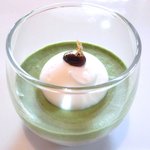 RISTORANTE OZIO - デザートブッフェ 2376円 の抹茶とあずきのムース