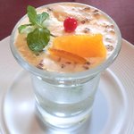 RISTORANTE OZIO - デザートブッフェ 2376円 のオレンジのクレームグラッセ