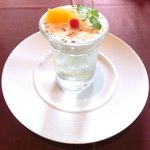 RISTORANTE OZIO - デザートブッフェ 2376円 のオレンジのクレームグラッセ