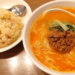陳麻家 - チャーハン＋担々麺セット
