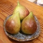 分田上 - 自家栽培の無花果