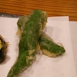 分田上 - 獅子唐の天麩羅