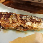 いわや - 特大さんま塩焼き(アップ)(2014/08-2)