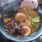 かみあり製麺 - 魚介ラーメン美味さアップ