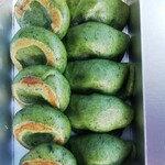 総本舗　白酒屋 - 草福餅（焼・青）