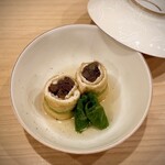 川田 - 2025.5.  ぜんまいの信田巻きと伏見唐辛子