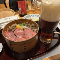 すき焼きと牛まぶし ももしき - 