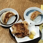 SAPPORO餃子製造所 - 大粒餃子 ノーマル餃子 ザンギ
