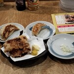 SAPPORO餃子製造所 - 大粒餃子 ノーマル餃子 ザンギ