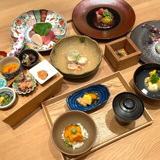 季節ごとに変わるメニュー◆食材の旬を活かした特別な料理