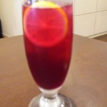 グリルＣ - 紫蘇ジュースは、お店のオリジナル。甘酸っぱくて美味(*´∇｀*)
