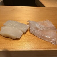 鮨 はしもと - 平貝、真子鰈