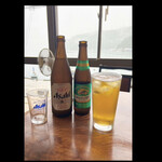 丸吉食堂 - 瓶ビール　ノンアルコールビール　ウーロンハイ　　byまみこまみこ