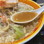 えどもんど - 微乳化スープはコクがあって美味しいです