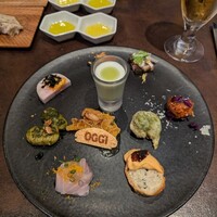 オッジ ダルマット 西麻布店 - 10種の前菜