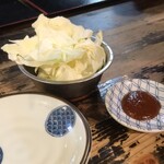 串屋横丁 - キャベツ味噌