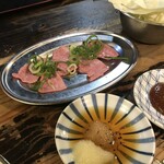 串屋横丁 - ハツ刺しハーフ