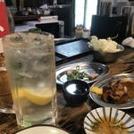 串屋横丁 - 酎ハイ＋カットレモン