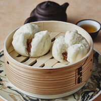 オイスターソース風味の叉焼まんじゅう（2個）