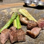 鉄板焼き 恵伝 - 