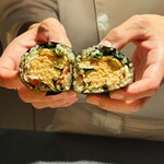 鮨shizuku 西天満 - エビマヨ(太巻き)