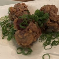 博多 鴨すき 鴨しゃぶ なかもぐろ - 砂肝唐揚げ