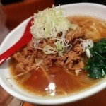 肉肉ラーメン - 肉肉ラーメン　タレ　大