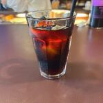 キャプテン - 飲み物は選べたんで水出しアイスコーヒーにしてもらいました。