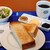 神戸屋キッチン デリ&カフェ - 料理写真:厚切りトーストモーニング660円