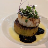 ラ・グランターブル ドゥ キタムラ - ホタテと丸茄子のソテー