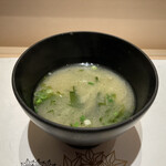 すし玲 - お椀。