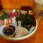 郷土料理&炭火串焼 笑う門 - 