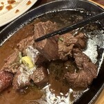 親子パンチ居酒屋店 - 道産牛カットステーキ（300ｇ）