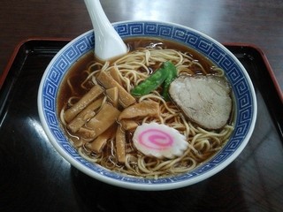 丸新 - チャーシュー・なると・メンマ・絹さや （’14.09）