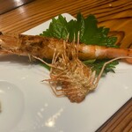 鉄板焼きお好み焼き いずみ - 天使のエビ