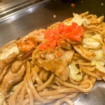 鉄板焼きお好み焼き いずみ - 焼きそば