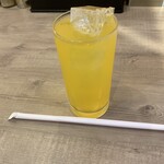 おいしいカレー spice story - サービスのオレンジジュース