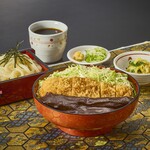 味噌かつ丼とミニ麺セット