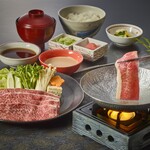 和牛しゃぶしゃぶ定食
